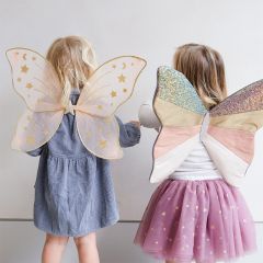 Super starry night wings pink Mimi and Lula
