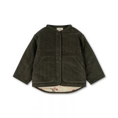 Olli quilted ted jacket forest night Konges Slojd