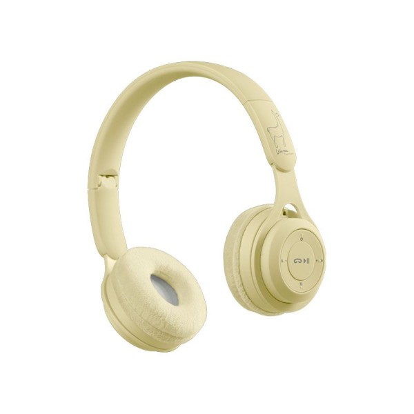 Wireless headphone yellow pastel Lalarma Copenhagen