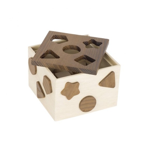 Goki Boîte à formes en bois Goki