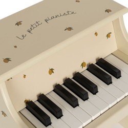 Wooden piano lemon Konges Slojd