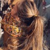 Petit foulard Zinnia Marigold Bindi Atelier