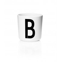 Personal melamine cup A-Z Design Letters