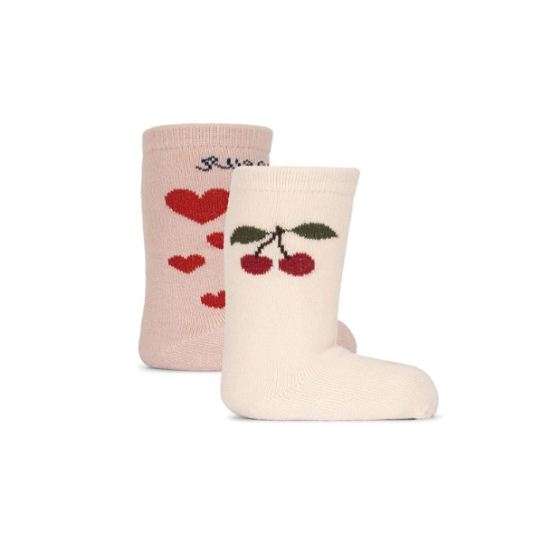 2 pack jacquards socks bon coeur Konges Slojd