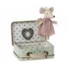 Angel mouse in suitcase Maileg