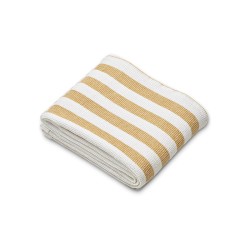 Macy beach towel yellow mellow  white Liewood