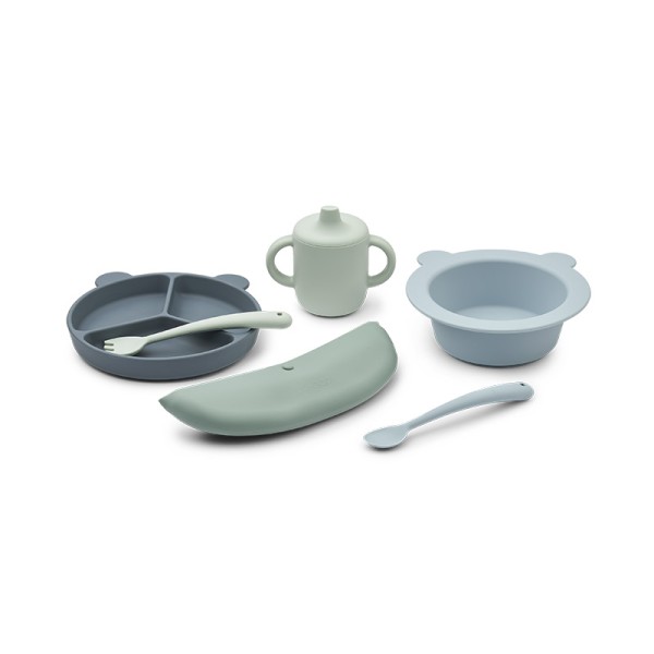 Stina gift set dusty mint Liewood