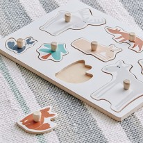KID'S CONCEPT  Puzzle Edvin animaux