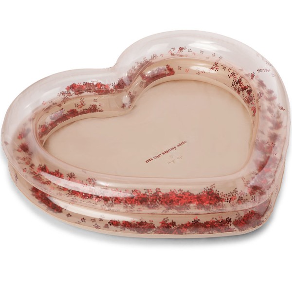 Heart pool blush transparent Konges Slojd