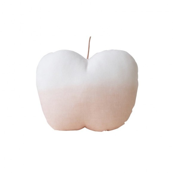 Apple shaped cushion Peach