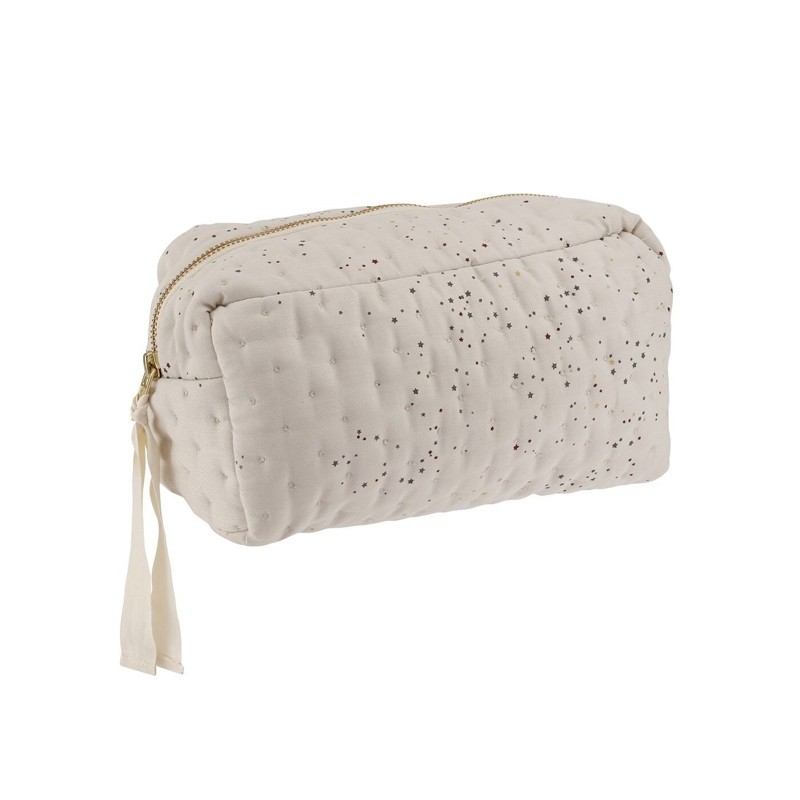 Quilted toiletry bag etoile Konges Slojd