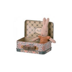 Orange rabbit in its suitcase Maileg