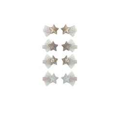 Set of 8 star clips Mimi and Lula