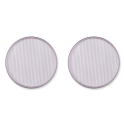 Johs plate 2 pack misty lilac Liewood