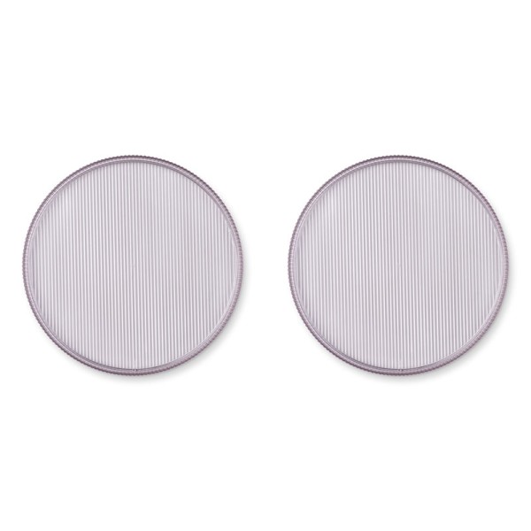 Johs plate 2 pack misty lilac Liewood