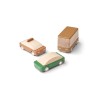 Pack de 3 voitures en bois Village mustard Liewood