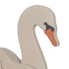 Wooden pull swan fsc Konges Slojd