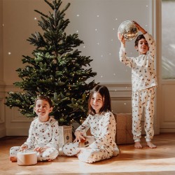 Pyjama enfant velours star anise Bonjour Little