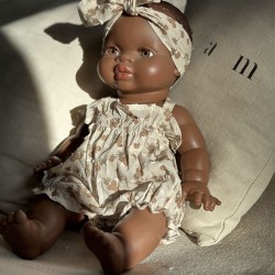 Doll clothes Loretas cotton ballon body raspberry bunchs Mrs.Ertha