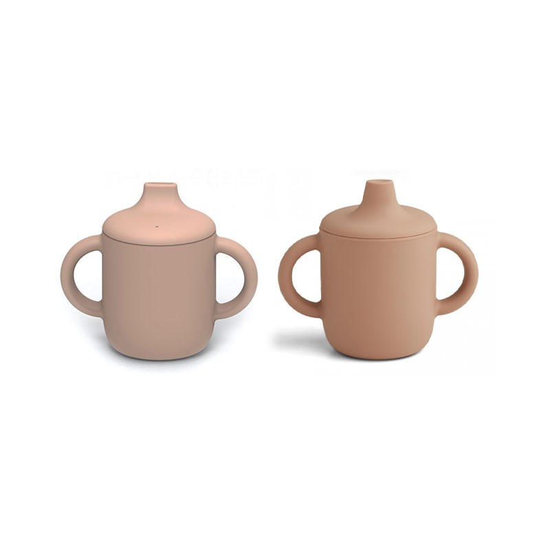 2 pack Neil cup tuscany rose / pale tuscany Liewood