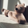 Wool Doll Teddy tokki blush Hvid