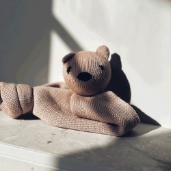 Wool Doll Teddy tokki blush Hvid