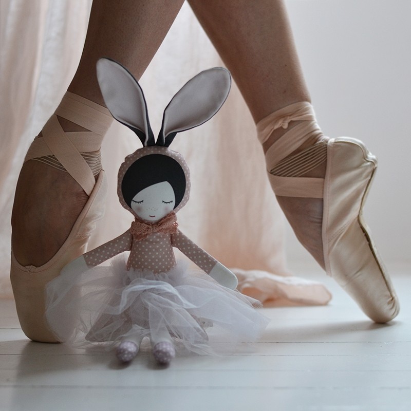 pink ballerina bunny