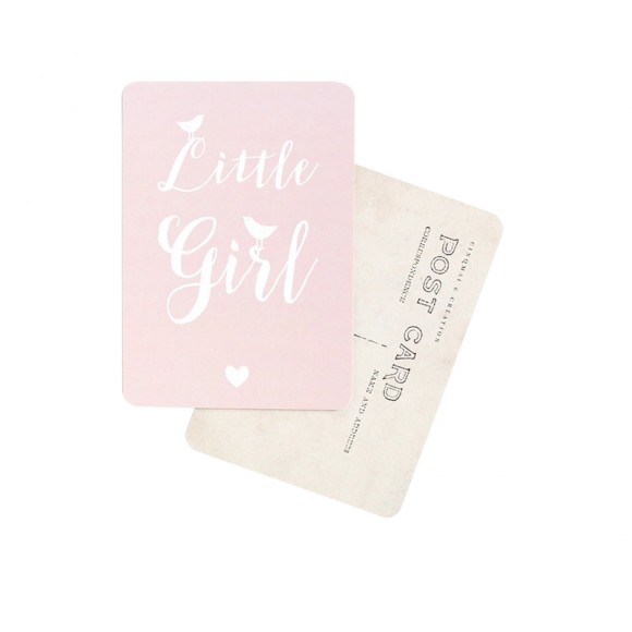 Postcard "LITTLE GIRL"
