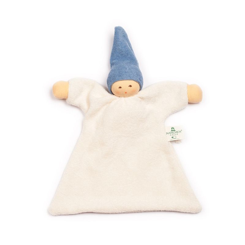 Nuckel doll blue Nanchen Natur