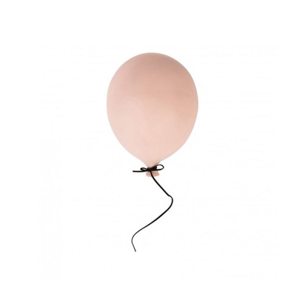 Ballon en céramique rose ByON