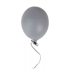 Ballon en céramique gris