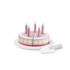 Gâteau d'anniversaire en bois rose Kid's Concept