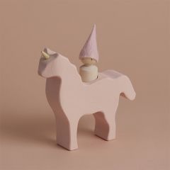Unicorn with gnome pink Raduga Grëz