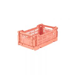 Folding crate mini salmon pink Aykasa