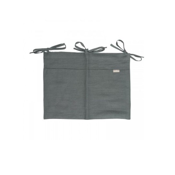 Linen organizer steel blue Mallino