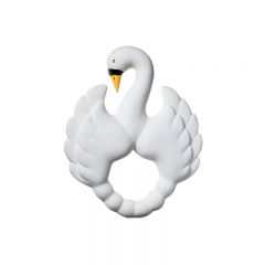 Teether Swan White Natruba