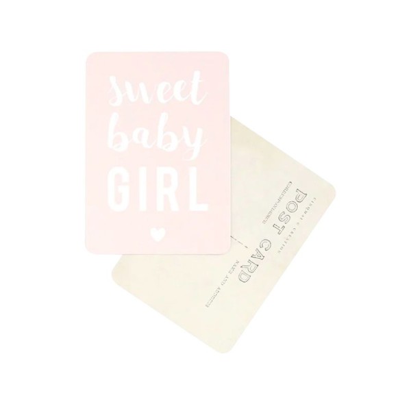 Postcard  "sweet baby girl" nude Cinq Mai