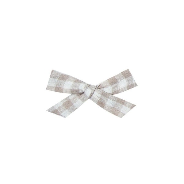 Bow w. clip gingham Rylee and Cru