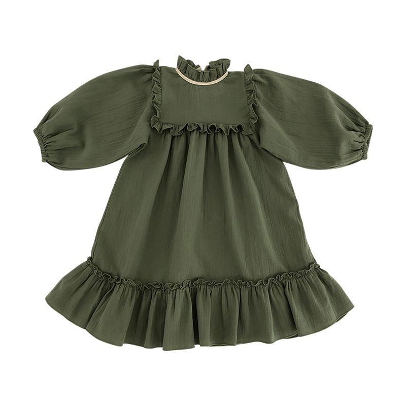 Liana dress olive Liilu