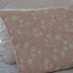 Pink flower cushion cover Inspirations by La Girafe