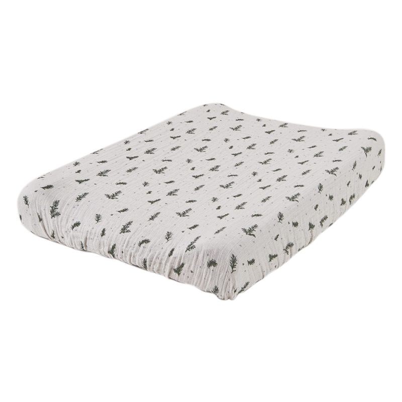 Rosemary muslin changing mat cover Garbo&Friends