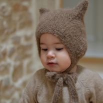 Kitty bonnet brown Bambolina