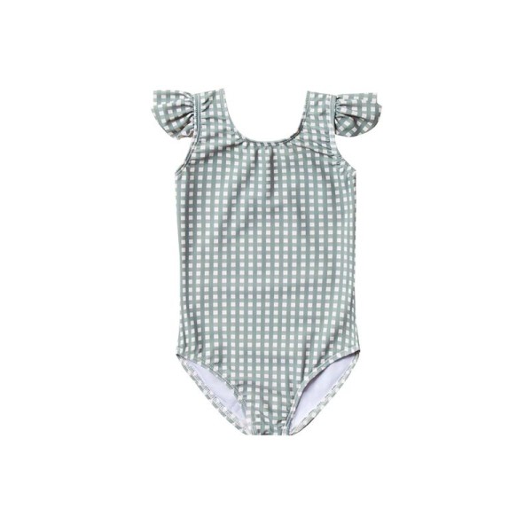 Gingham frill onepiece Rylee and Cru
