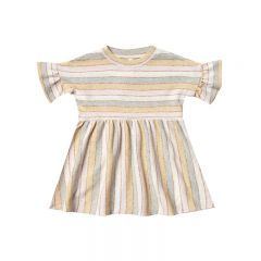 Stripe babydoll dress