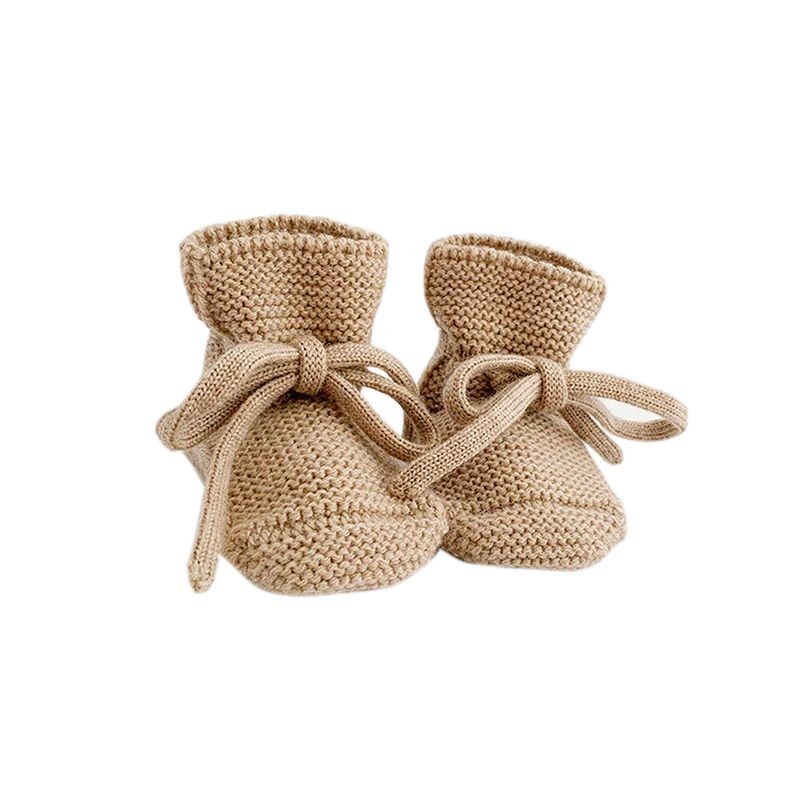 Wool Booties sand Hvid