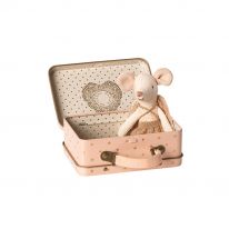 Guardian angel in suitcase Little sister mouse Maileg