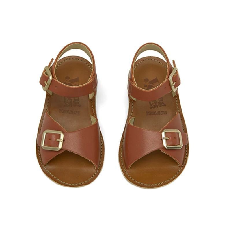 Sandals sonny chestnut brown Young Soles