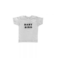 T-shirt Baby Bird blanc The bee and the fox