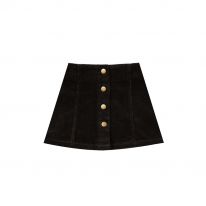 Corduroy skirt vintage black Rylee and cru