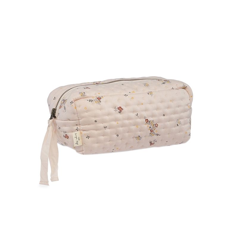 Trousse de toilette matelassée nostalgie blush Konges Slojd - Yello...